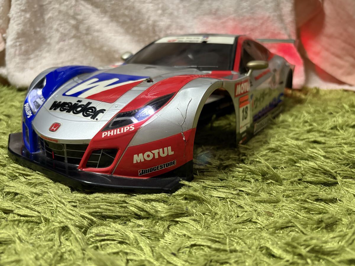ラジコン RC ボディー ウイダー HSV-010 補修あり LED 電装付き タミヤ 田宮 TAMIYA拍卖