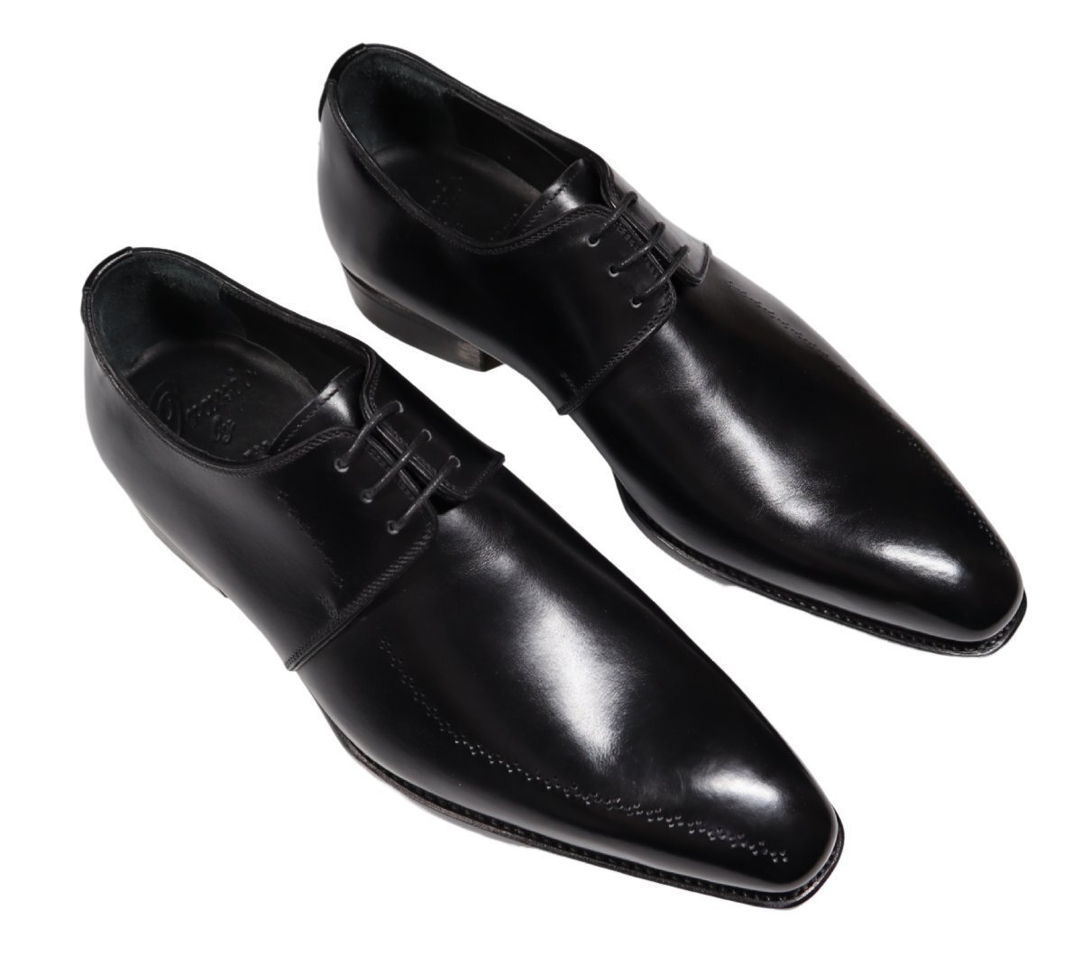 希少デッドストック品◆ビスポーク級の美しさと高級感!【 Orazio by Napolitano / オラツィオ バイ ナポリターノ (伊 】プレーントゥ 5.5拍卖