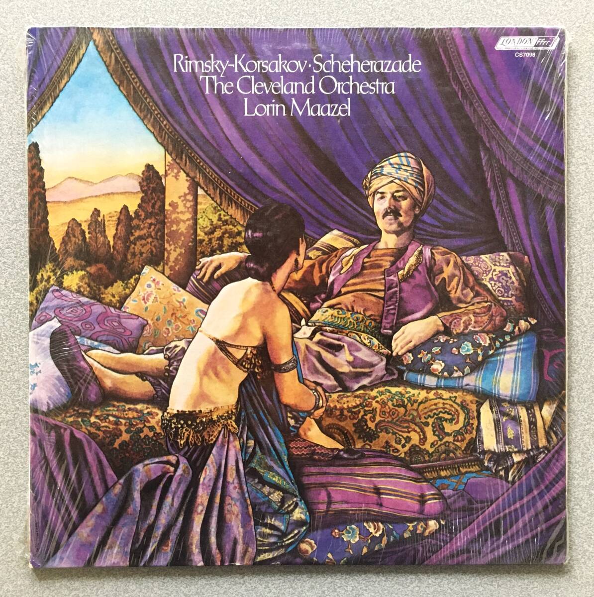 【長岡鉄男 未開封新品!】英LONDON CS マゼール 「シェエラザード」 英DECCA製造でSXLと全く同じ音がする オーディオファイル拍卖