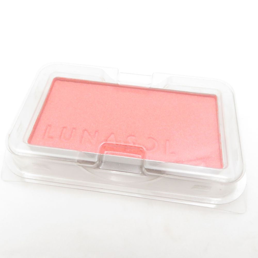 美品 LUNASOL ルナソル カラーリングシアーチークス 01 頬紅 5g 残量多 スプリングサンシャイン BY10413K拍卖