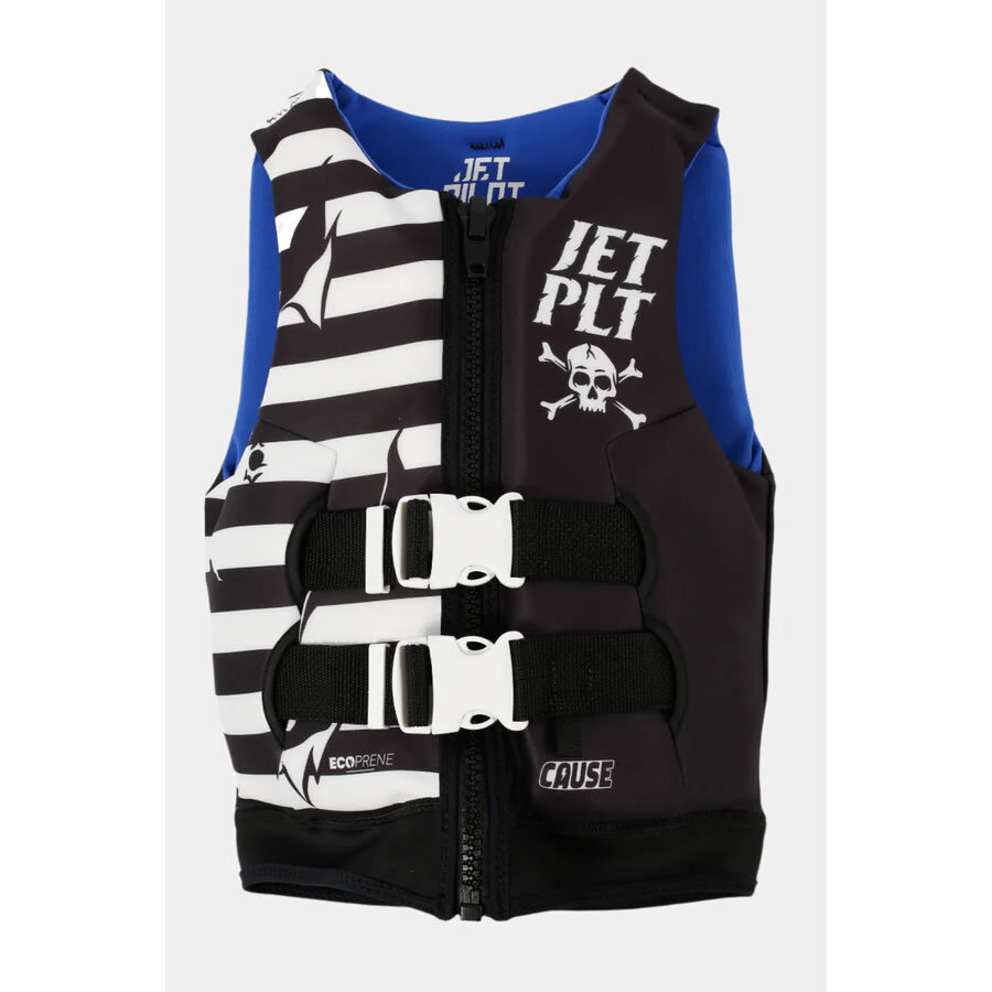 JETPILOT ジェットパイロット キッズ(3~4才用) ライフジャケット - JA24211B-BK-03パイレーツブラック 拍卖