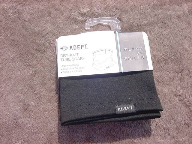 ADEPT DRY-KNIT TUBE SCARF 新品未使用 拍卖