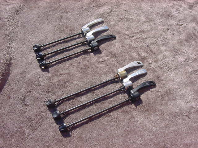 SHIMANO純正 Quick Release Skewer 3Set 拍卖