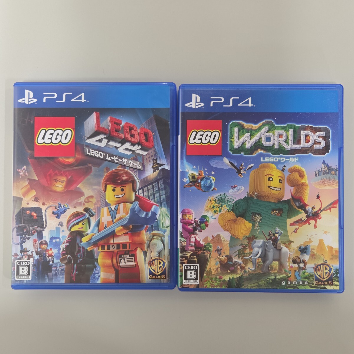 ★即決★送料無料★【PS4】 LEGO ムービー ザ・ゲーム・LEGO ワールド 目指せマスタービルダー セット まとめ売り拍卖
