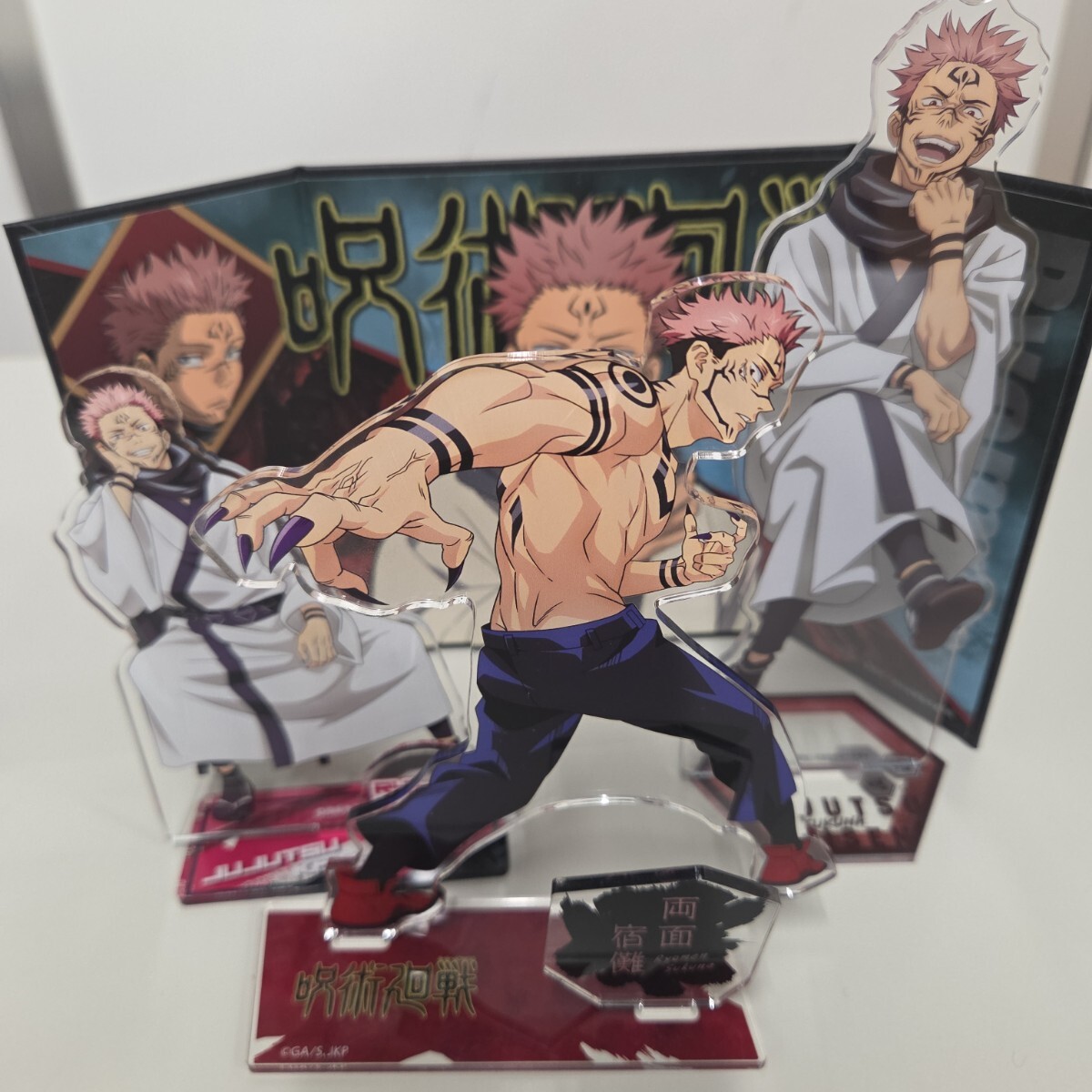 ★即決★送料無料★【アクリルスタンド】 呪術廻戦 両面宿儺 ミニ屏風 アクリルスタンド セット まとめ売り拍卖