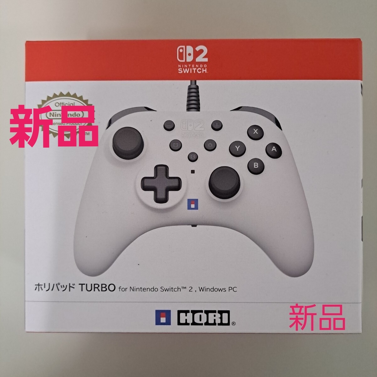 ★即決★新品★【Switch2/PC用】 ホリパッドTURBO ホワイト HORI・ホリ 拍卖