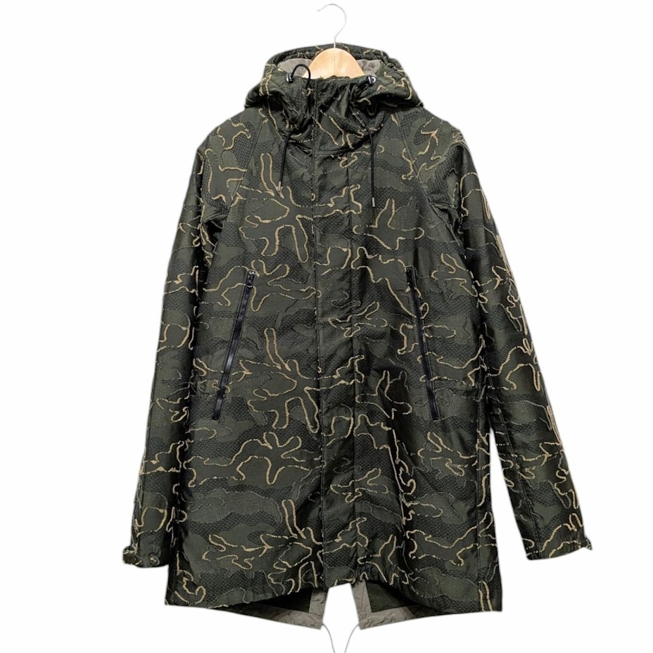 CP COMPANY 03CMOW179A CAMOTAGE シーピーカンパニー フーデッドジャケット モッズコート カモフラ 迷彩 グリーン系 サイズ 50拍卖