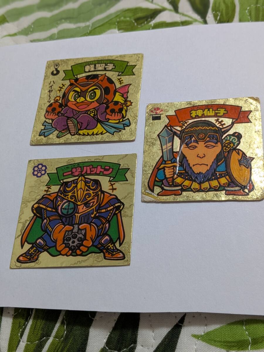 即決 一撃パットン 神仙子 軽聖子 在庫3枚 11 13弾 旧ビックリマン チョコ版 天使 ばら1枚値段拍卖