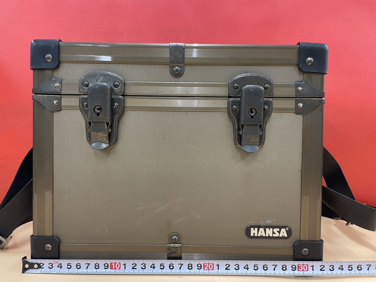 (D9)HANSA アルミ カメラケース コンテナ ハードケース カメラ バッグ トランクケース カメラアクセサリー 機材ケース 鍵付き拍卖