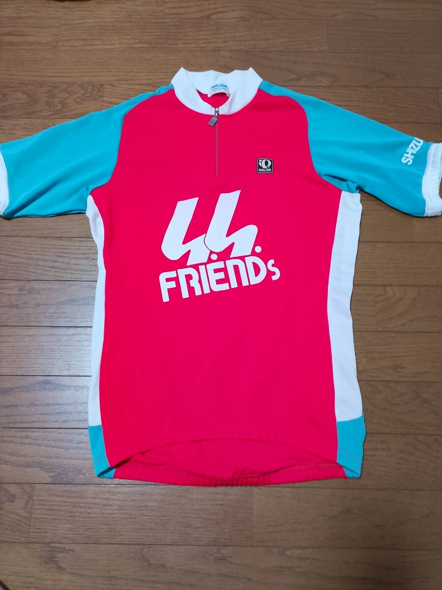 PEARL IZUMI パールイズミ 半袖 サイクルジャージ Tシャツ サイクリング リフレクター 速乾 メンズ XLサイズ 日本製拍卖