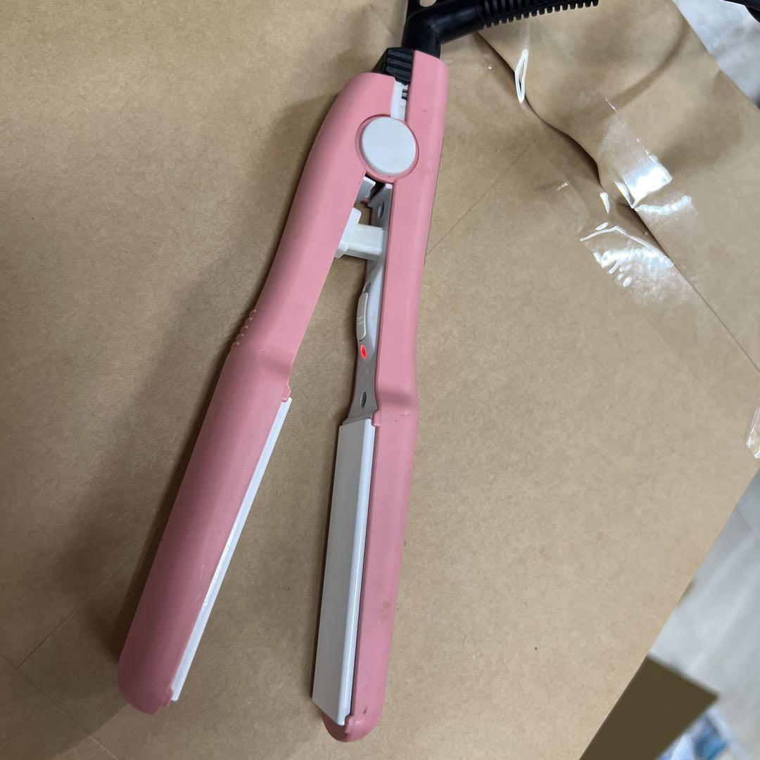 ●2-12●ストレートアイロン ワイドプレート 100v 動作品拍卖