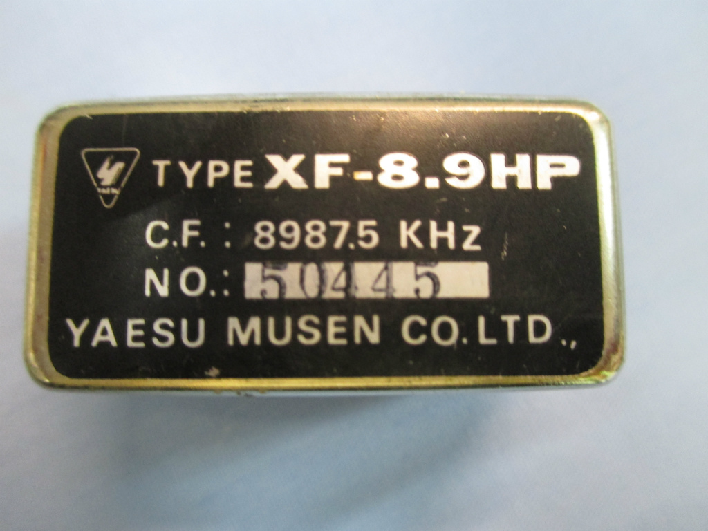 YAESU XF−8.9HP 8987.5KHz SSBフイルタ− 中古拍卖
