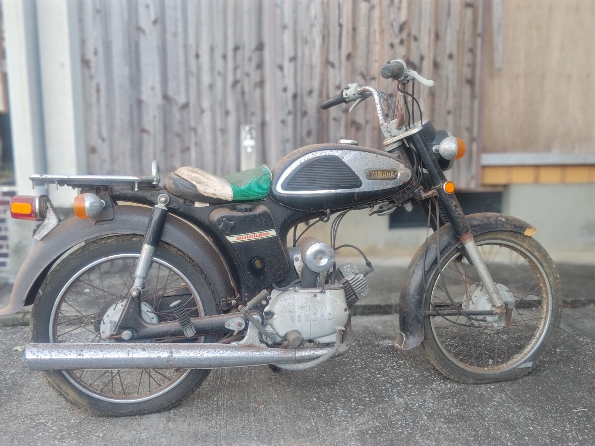 ヤマハ J5B 60cc 不動再生要 スズキの皮を被ったヤマハ(シートカバーの話)拍卖
