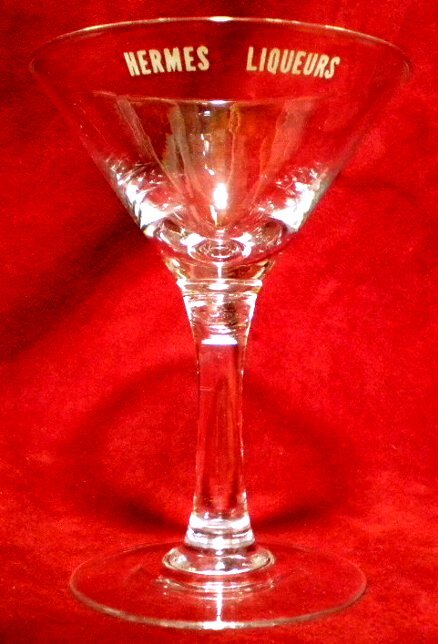 売切 ヴィンテージ エルメス カクテルグラス 訳有 容量:60cc 1客 C/C 、纏購入特典有、寸法φ上73中9下57×H99mm、重量55g、口元厚1.3mm拍卖