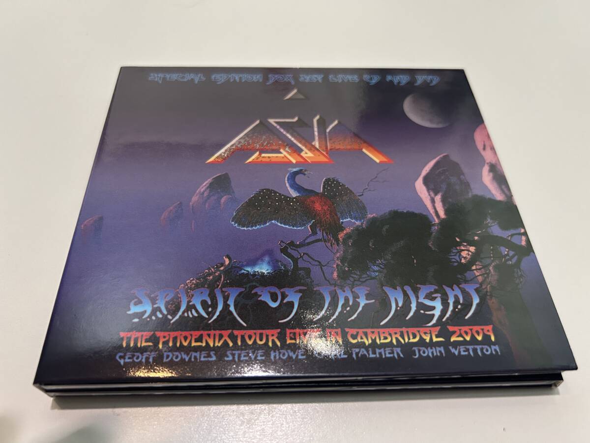 ASIA/SPIRIT OF THE NIGHT CD+DVD輸入盤 エイジア拍卖