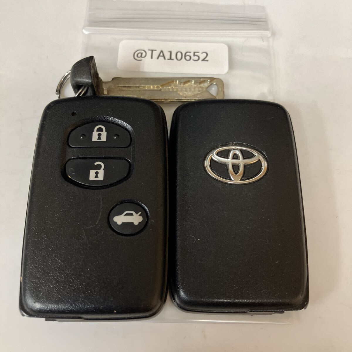 @TA10652 トヨタ 純正 スマートキー 271451-5300 001YUA 1041 マークX 86 アクシオ SAI スバル BRZ インプレッサ フォレスター 3ボタン拍卖