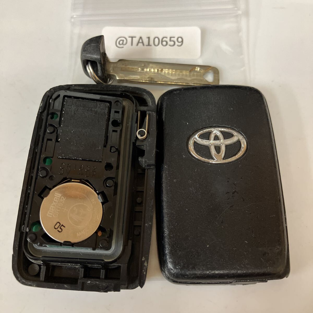 @TA10659 トヨタ 純正 キーレス リモコン 2ボタン 基盤271451-5300プリウス 30 アクア NCP10 ヴィッツ KSP130 アルファ フィールダー等拍卖