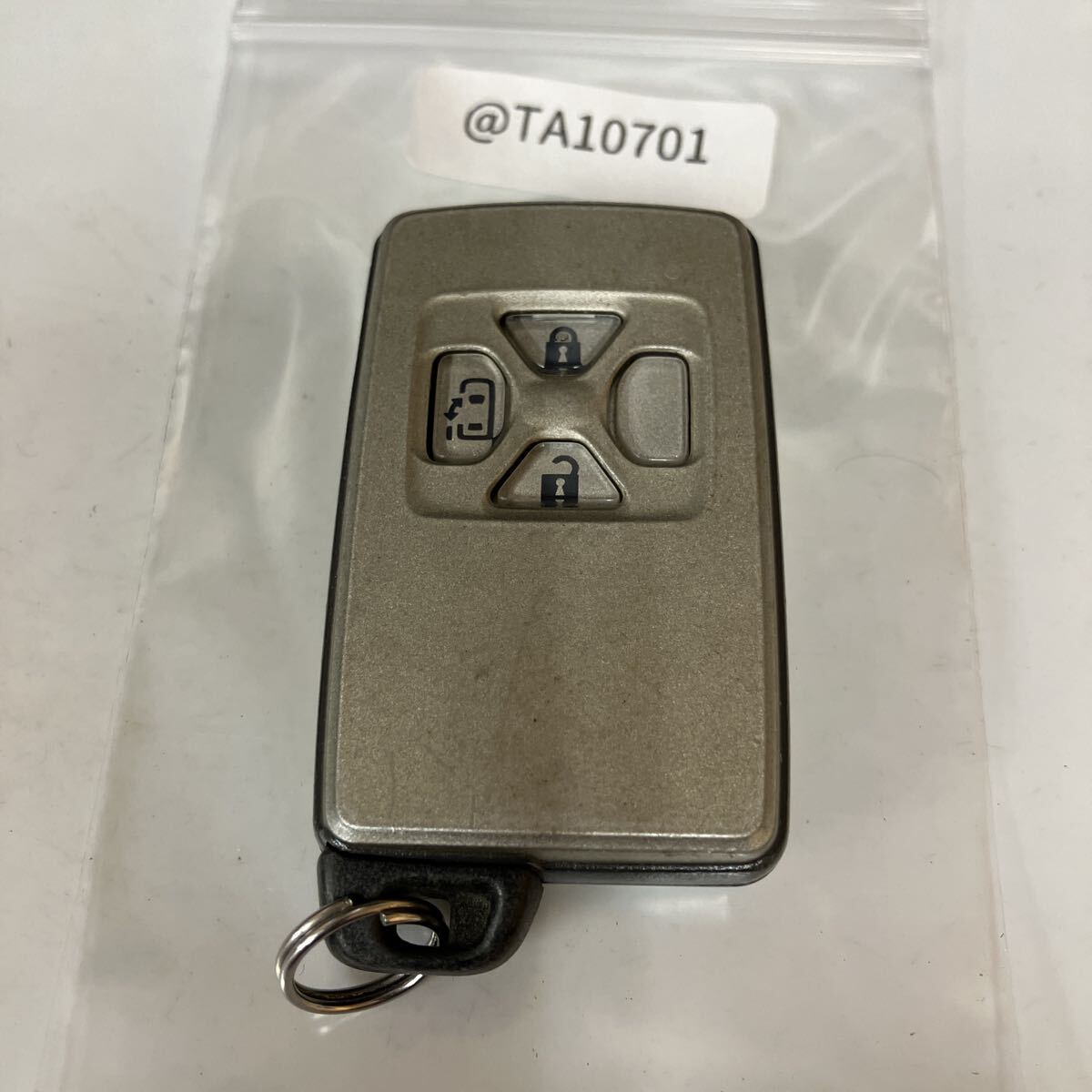 @TA10701 トヨタ純正 キーレス 271451-0500 ヴォクシー ノア アルファード ヴェルファイア等 3ボタン スマートキー リモコン拍卖