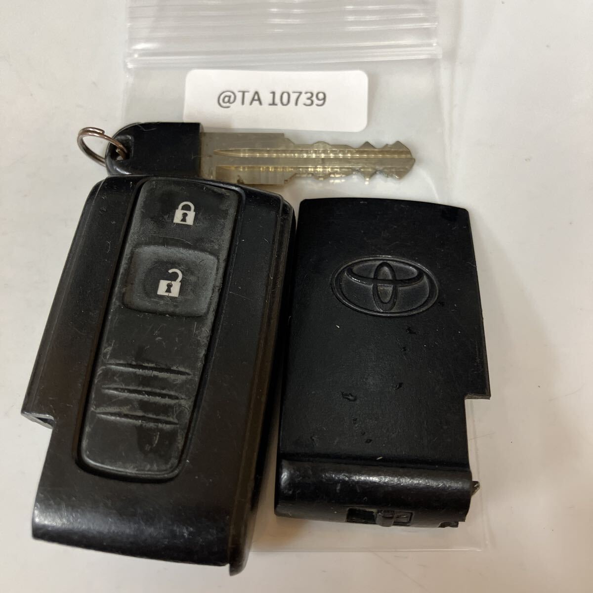 @TA10739 A刻印 トヨタ 純正 スマートキー 2ボタン キーレス プリウス 20系 bB パッソ ラッシュ テリオス等 ダイハツ拍卖