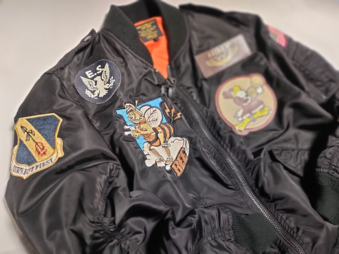 送料無料 美品 AVIREX L-2A フライトジャケット 黒L アヴィレックス アビレックス拍卖