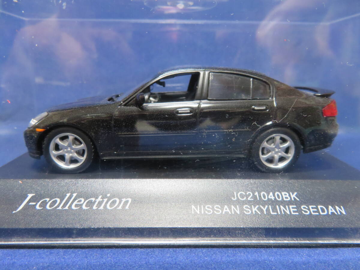 J コレクション 1/43 ニッサン スカイライン セダン ブラック 拍卖