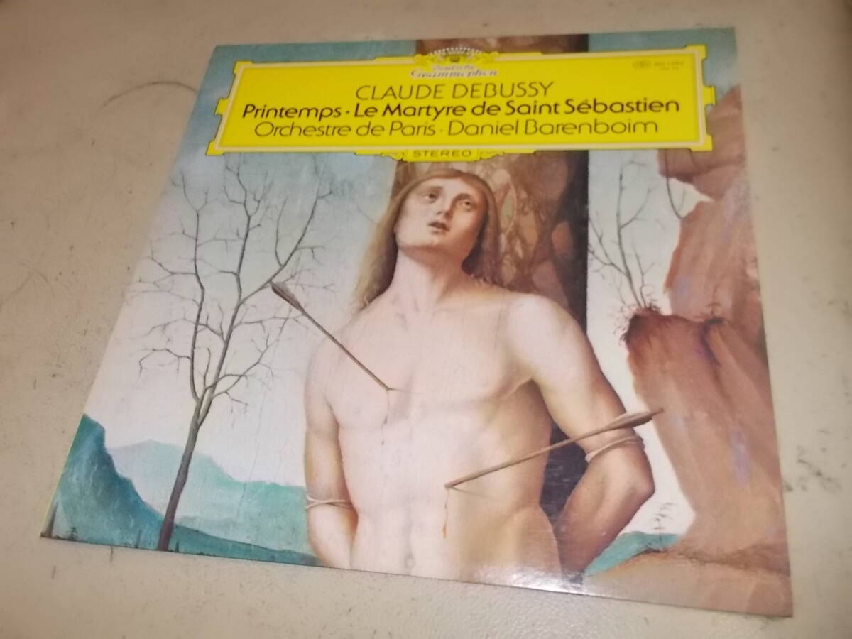 ドイツ・スタンパー・プレス・アナログ!バレンボイム指揮パリ管【聖セバスチャンの殉教ほか】拍卖