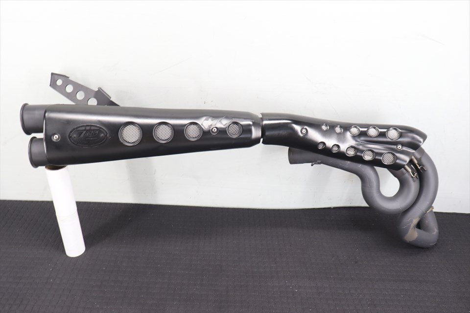 329047 ドカティ ドゥカティ スクランブラー800 15~20年 ZARD アップマフラー フルエキ ハイマウント 2本出し 拍卖