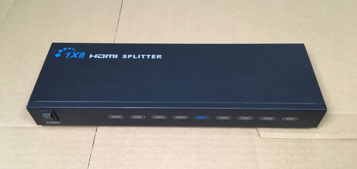 HDMI  分配器 1×8 スプリッター  本体のみ 拍卖