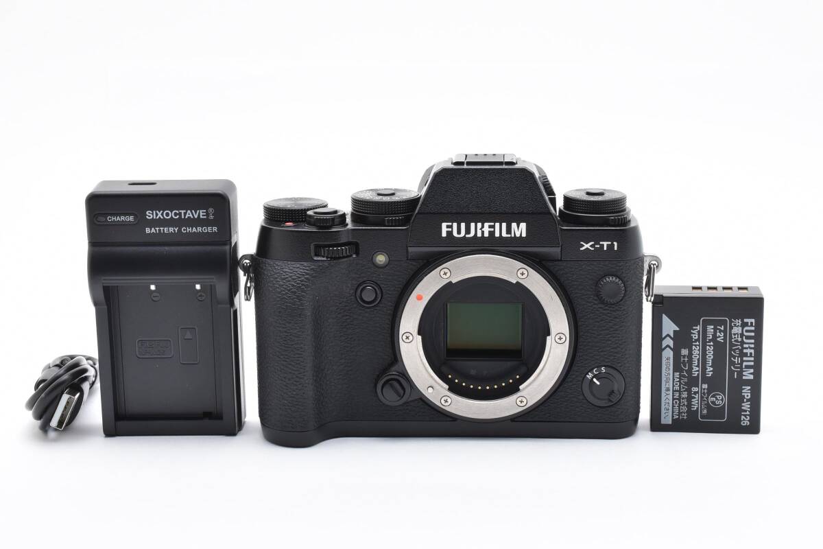 ★極上美品★《ショット数2回 》フジフイルム FUJIFILM X-T1 ボディ★ YA8373#45拍卖