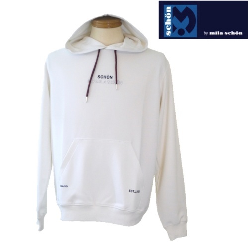 【2025秋冬新作】ショーン バイ ミラショーン/mila schon ロゴパーカー 107-白 107-白 48/Lサイズ拍卖
