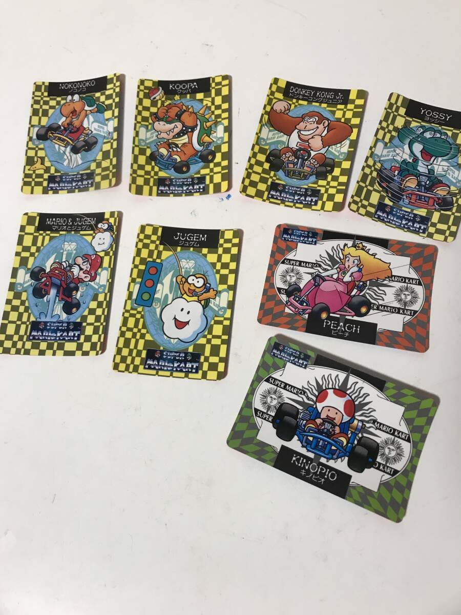 計8枚 スーパーマリオカート カード Nintendo マリオ ジュゲム ピーチ クッパ ノコノコ ヨッシー キノピオ 【3-6091102】拍卖