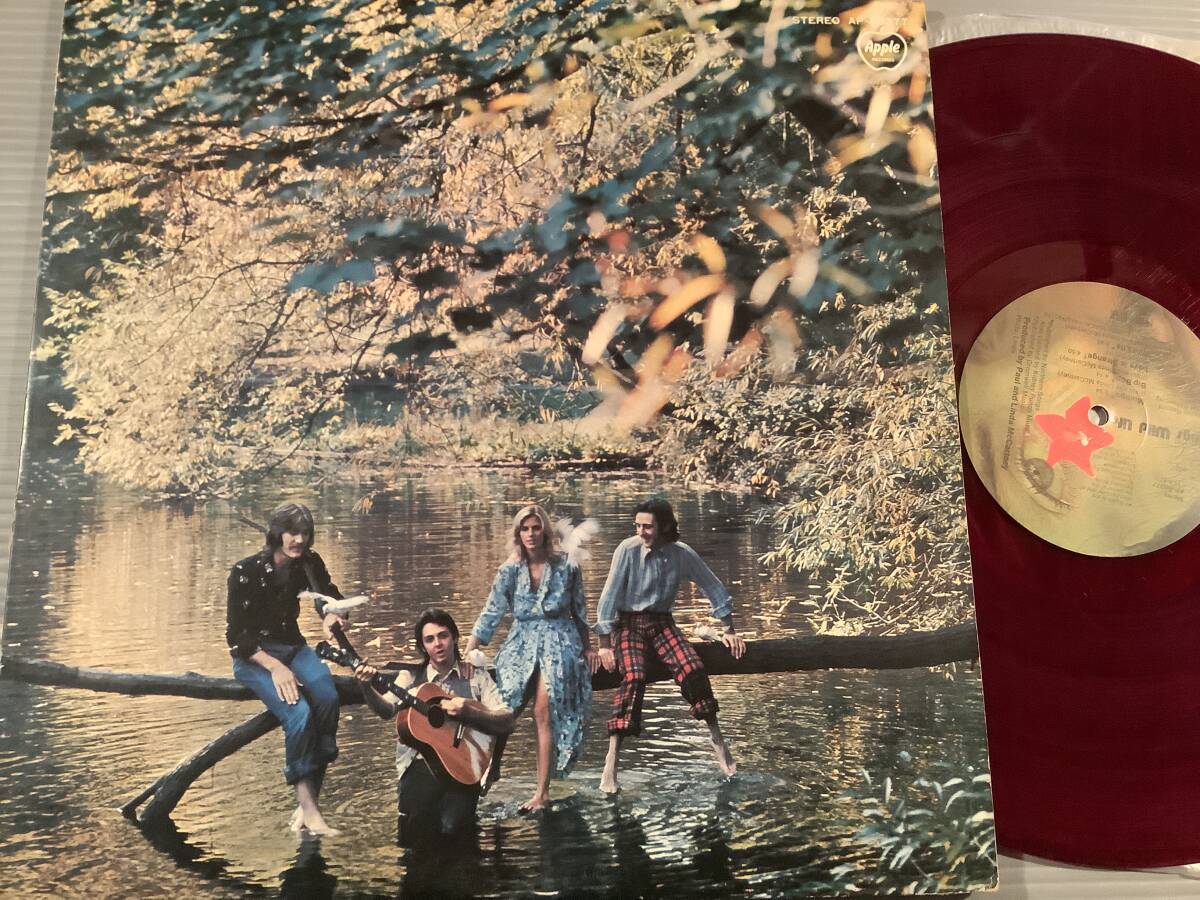 LP(東芝音工・赤盤)●ザ・ビートルズ/ポール・マッカートニーとウイングス:ワイルド・ライフ●良好品!拍卖