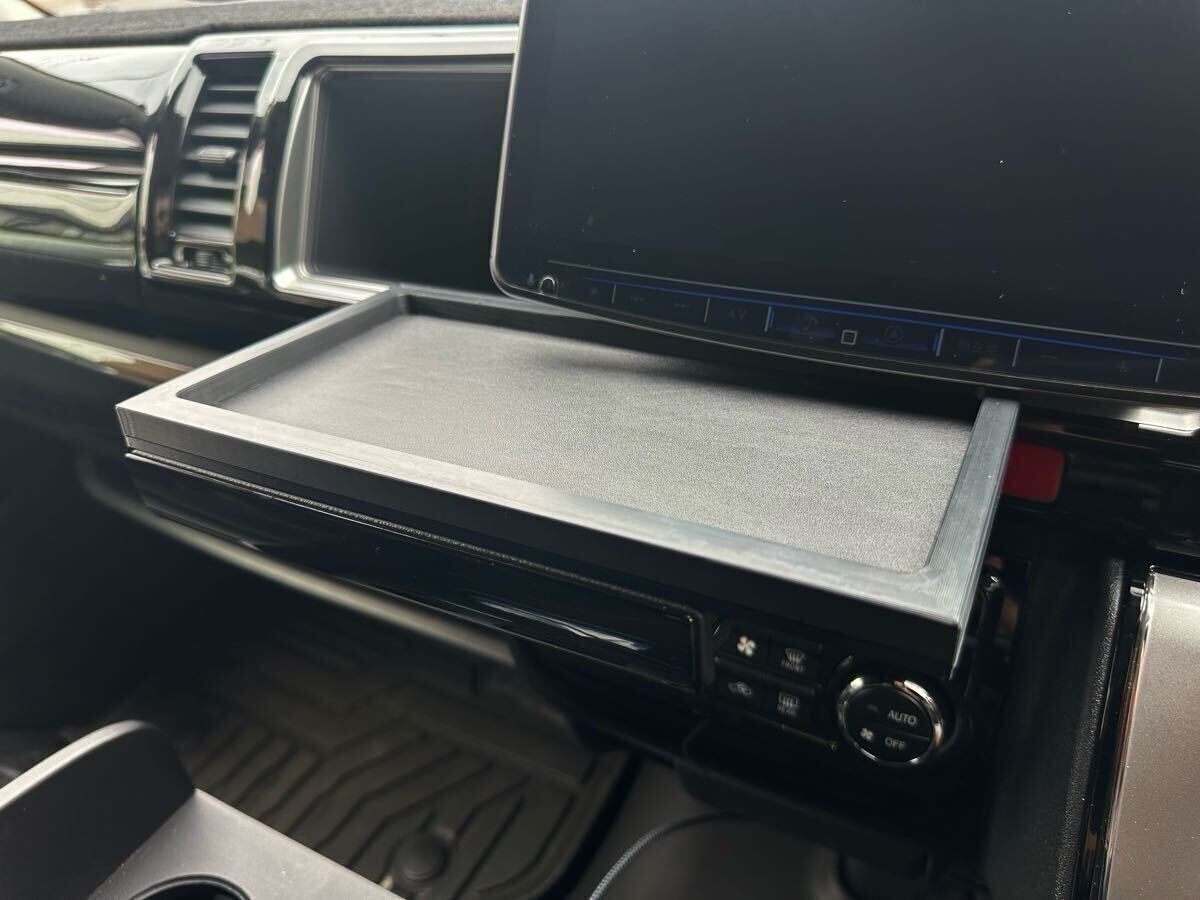 ハイエース 200系純正ドリンクホルダー用 トレイ ロング(運転席側ロング)拍卖