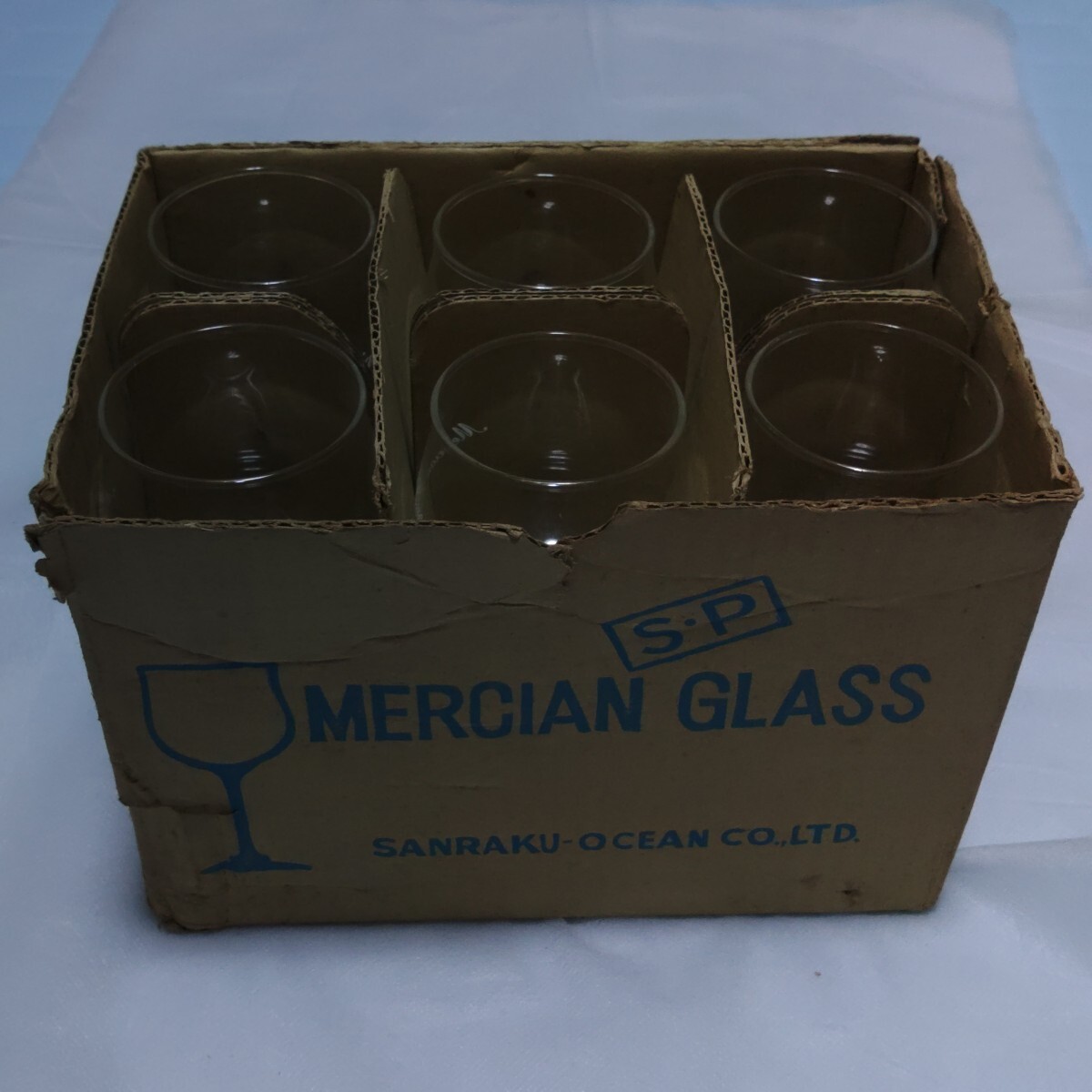 ワイングラス MERCIAN GLASS メルシャン 6点まとめ 三楽オーシャン ヴィンテージ レトロ 昭和 ヴィンテージ拍卖