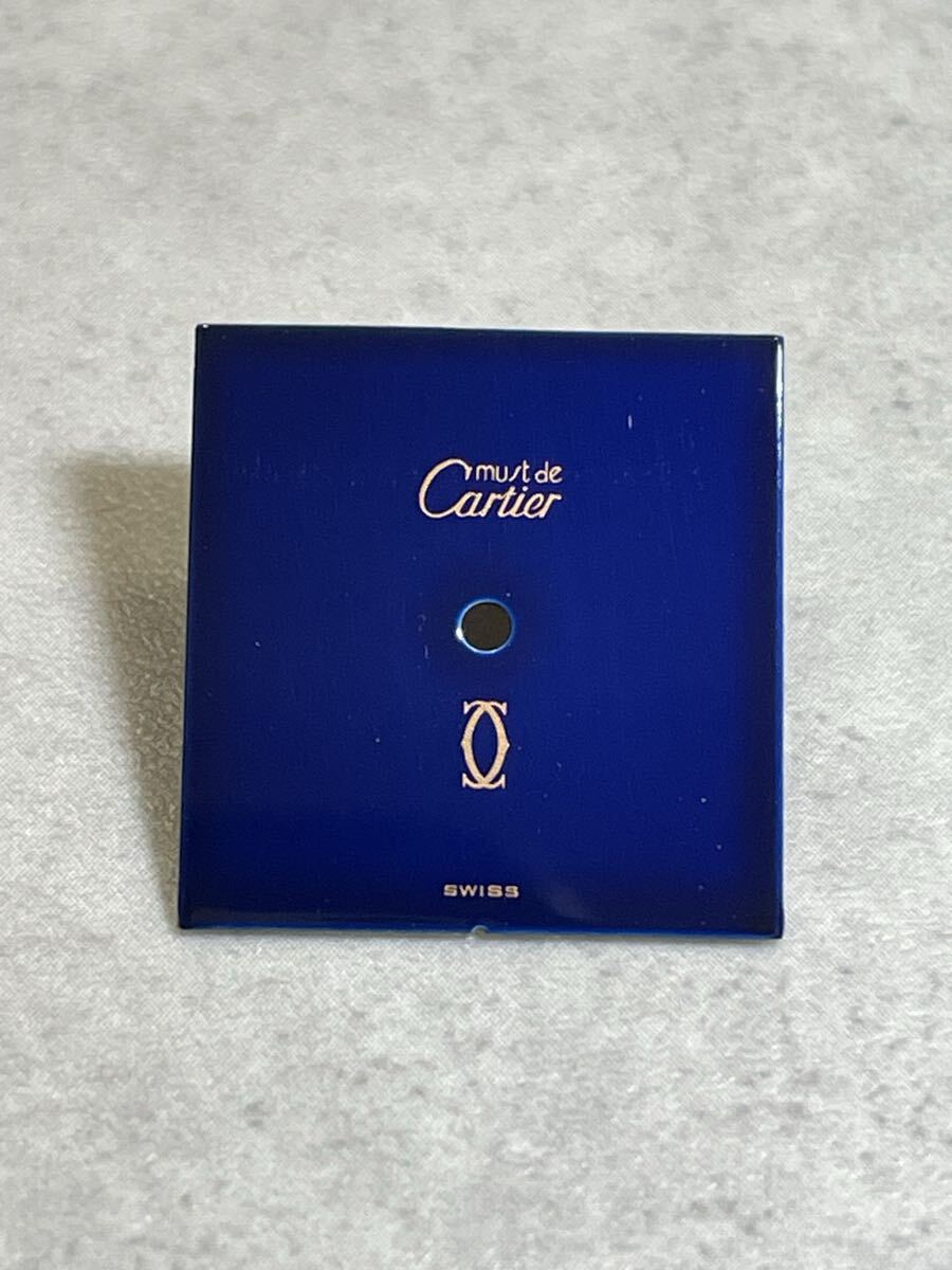 Cartier must de Tank ネイビー文字盤 250925-3拍卖
