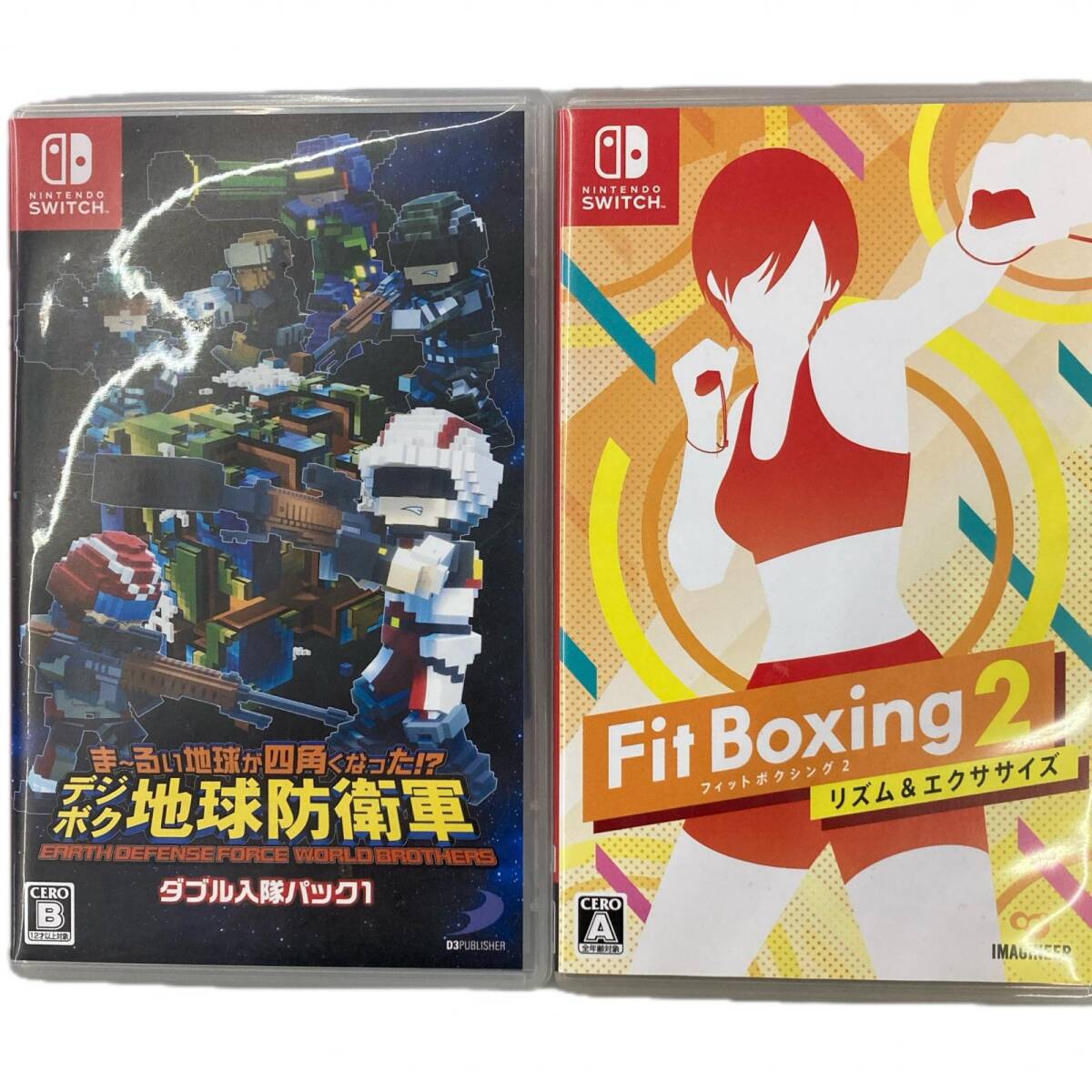 186000 Nintendo 任天堂 ニンテンドウ ニンテンドースイッチ HAC-P-AXF5A HAC-P-AY3NA 2点まとめ売り拍卖