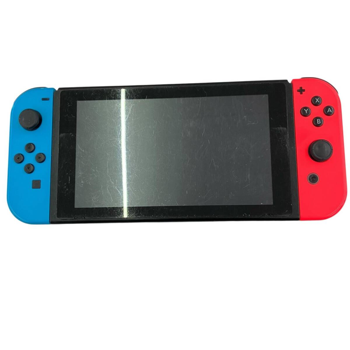 186000 現状品 Nintendo 任天堂 ニンテンドウ Nintendo Switch ジョイコン付き 本体のみ HAC-001 ブラック、ブルー、レッド拍卖