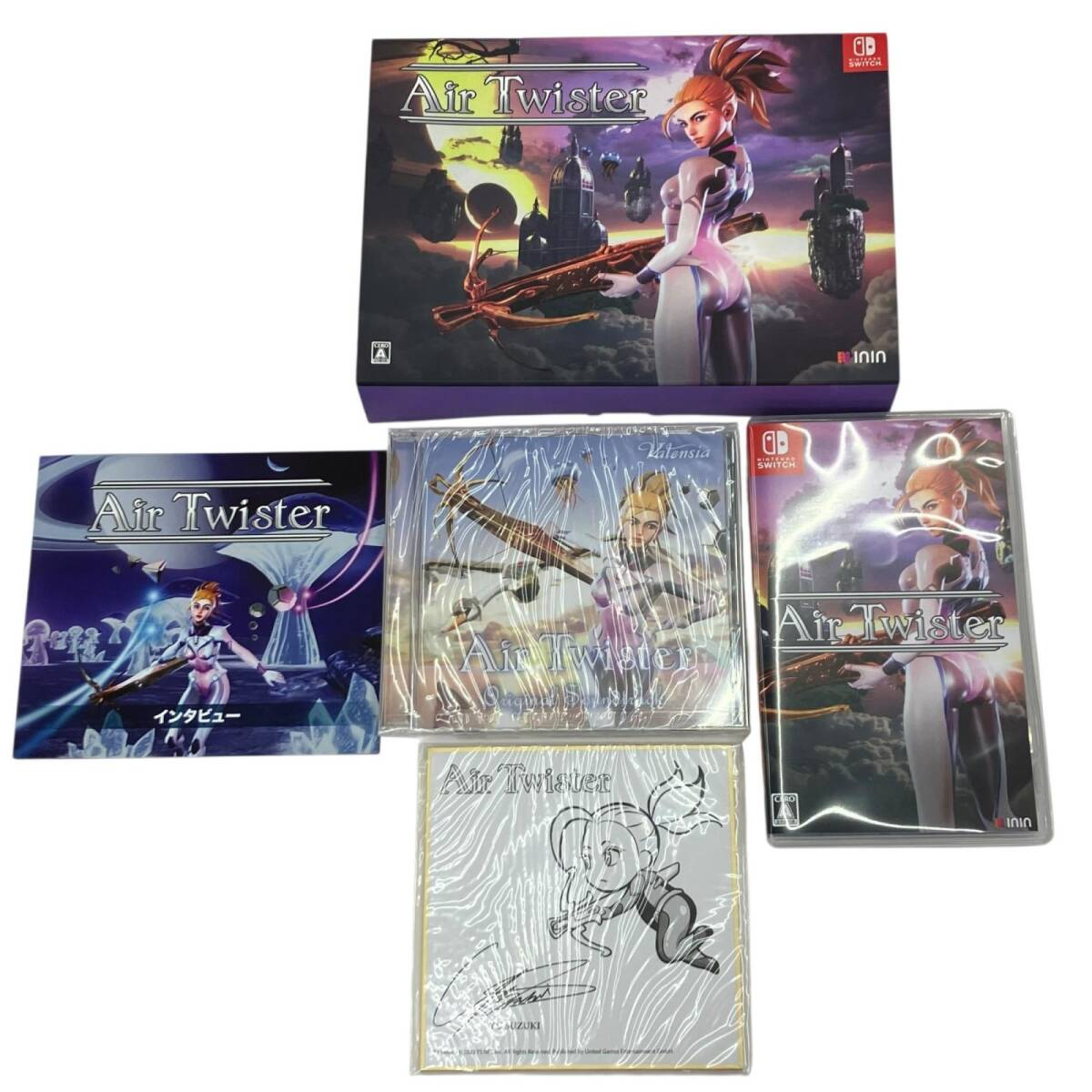 186000 浜ya04★現状品 NINTENDO SWITCH AirTwister エアツイスター 特別版拍卖