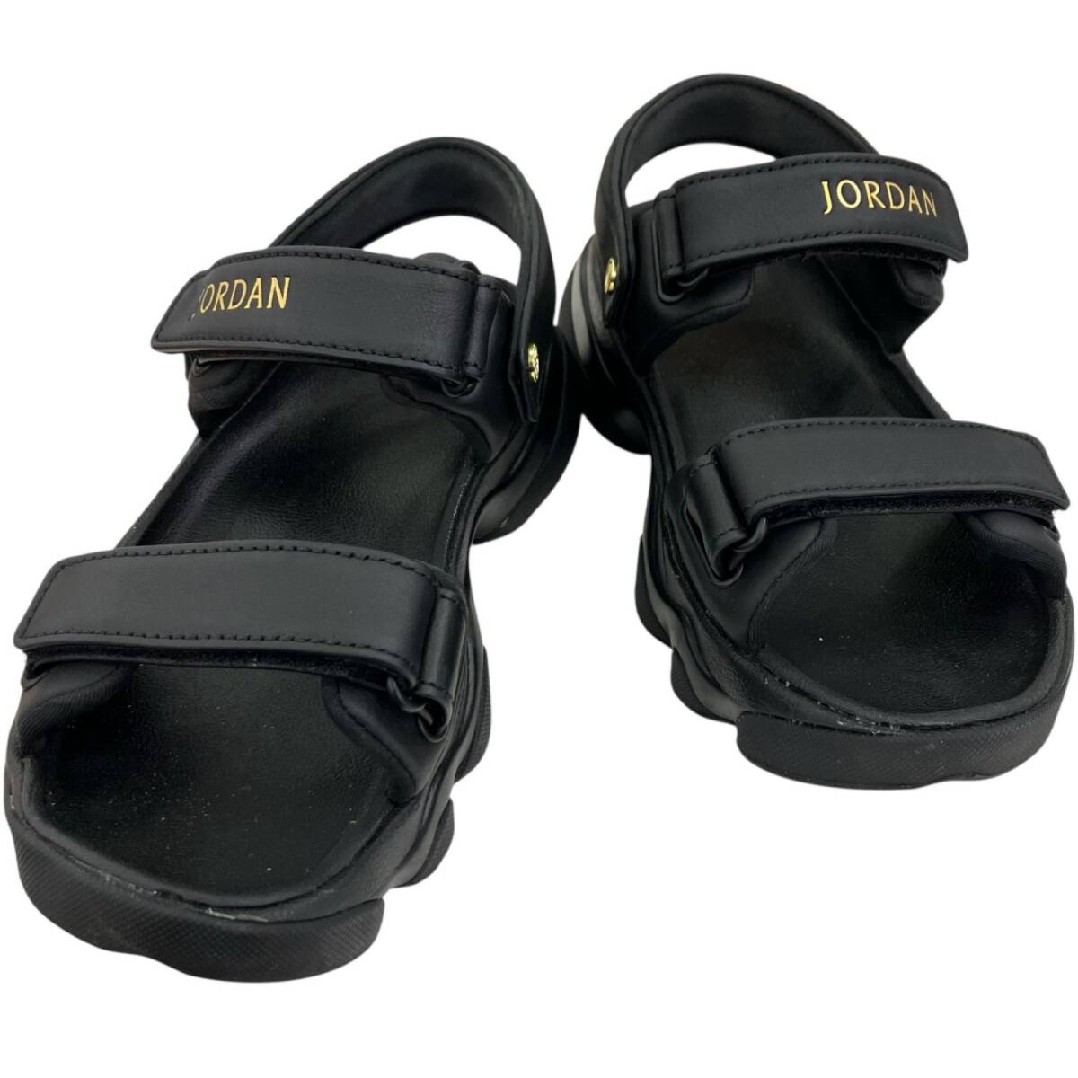 186001 現状品 NIKE ナイキ NIKE JORDAN サンダル 38 24cm ブラック FN503-001 レディース拍卖