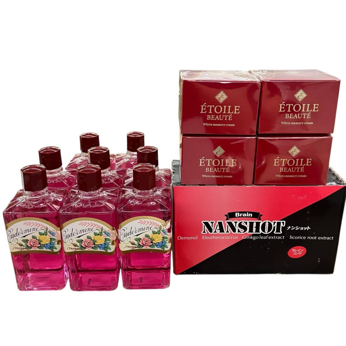 SG00001 現状品 化粧水、薬用ホワイトニングゲル エナジードリンク まとめ 13点まとめ売り拍卖