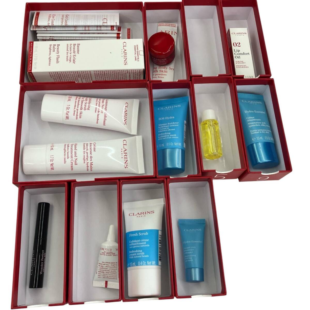 186000 現状品 CLARINS クラランス macy's コフレBox Beauty & wellbeing set拍卖