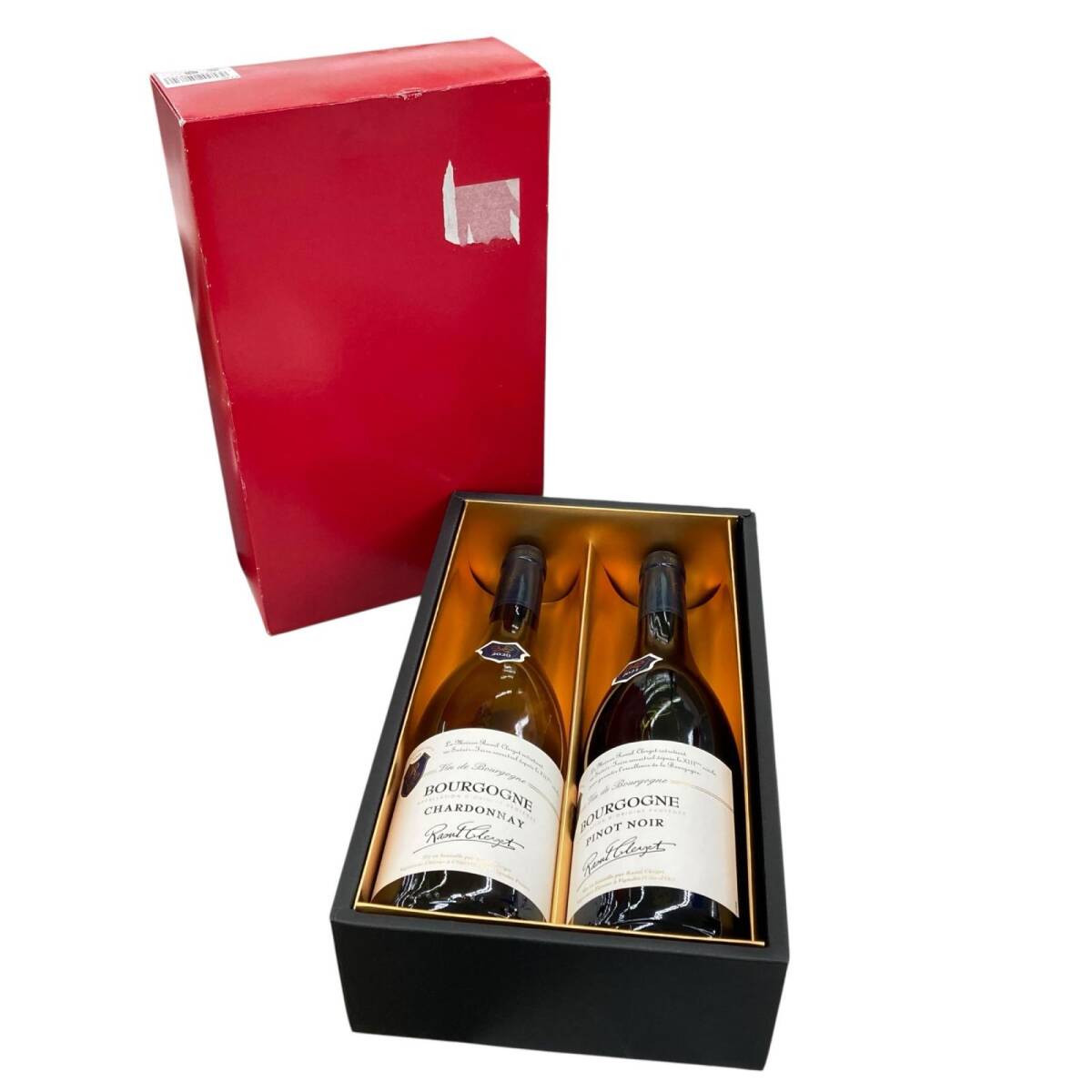 186000 未開栓品 フランスラウル・クラージェ ブルゴーニュ 赤白ワイン セット 750ml 12.5%拍卖