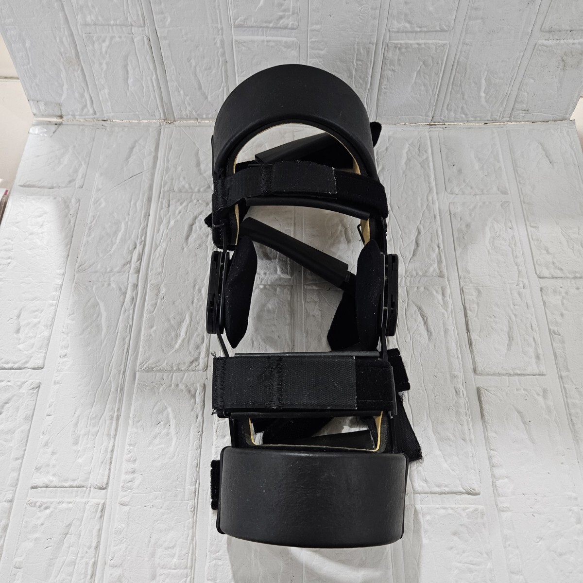 膝 前十字靭帯 左用 調整可能 膝装具 ブラック 中古 拍卖