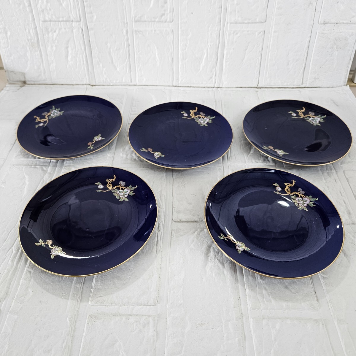 香蘭社 小皿 和食器 5枚 プレート 食器 コレクション拍卖