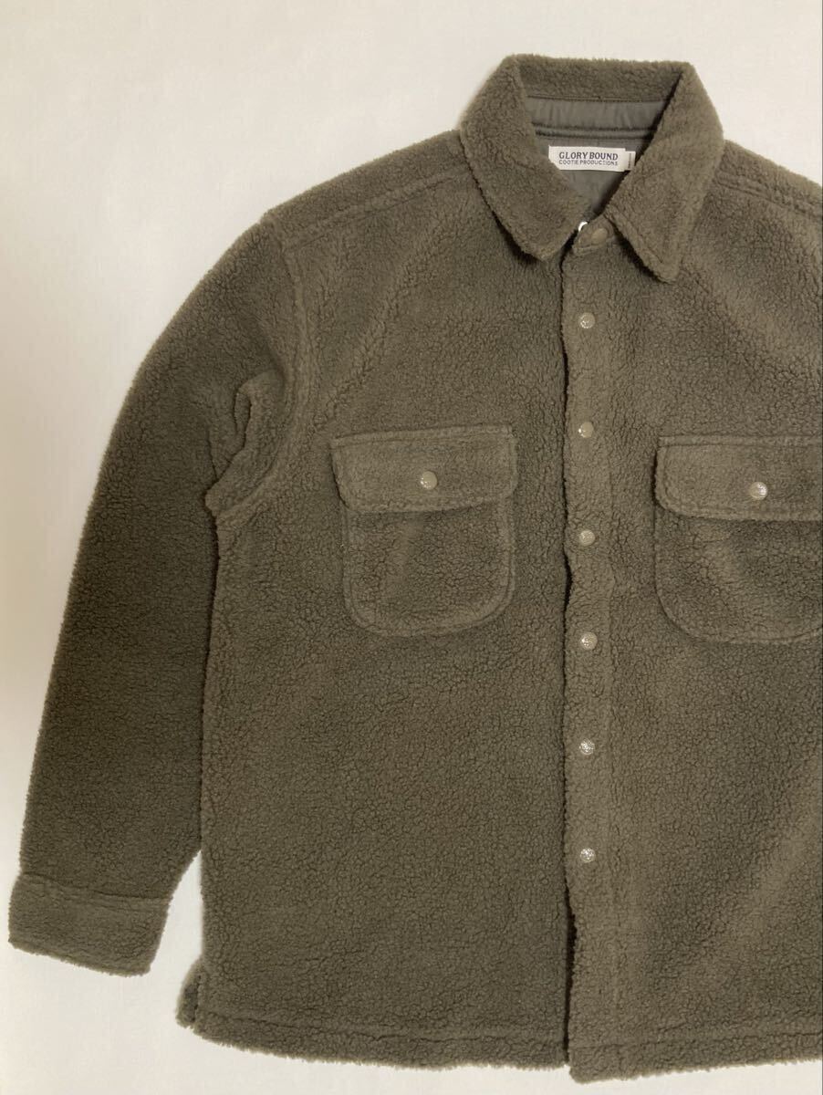 cootie 19FW Boa CPO Jacket -Orive- Mサイズ 未使用品 クーティー ボアジャケット拍卖