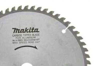 ★送料込み!マキタ アルミサッシ用チップソー 190㎜(A-19803)チップソー切断機用拍卖