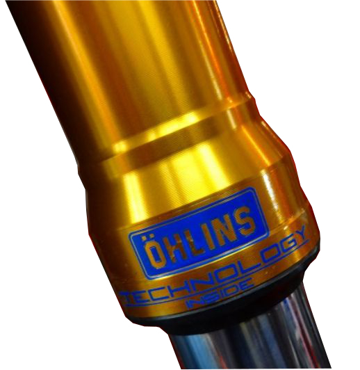 OHLINS 純正 オーリンズ カートリッジ用ステッカー クリアステッカー (ブルー)拍卖