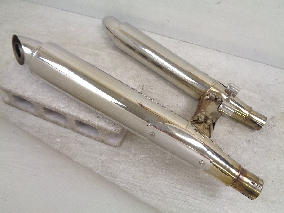 BMW R1200C ステンチューン ターンアウト スリップオン サイレンサー マフラー 良品 ステンレス【G730】拍卖