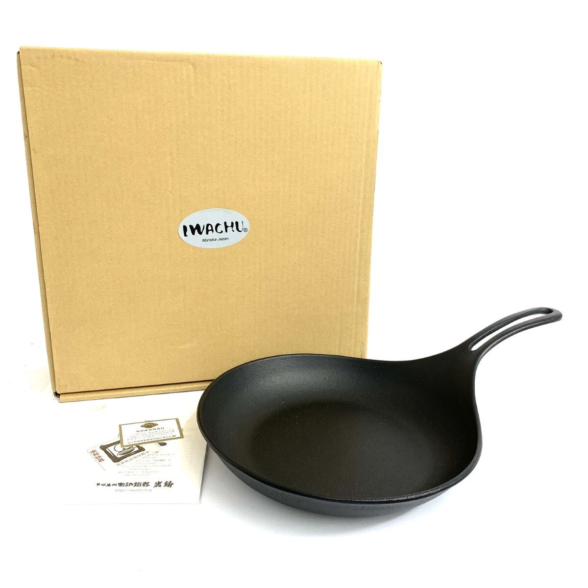 未使用品◆岩鋳 IWACHU 南部鉄器オムレット ブラック拍卖