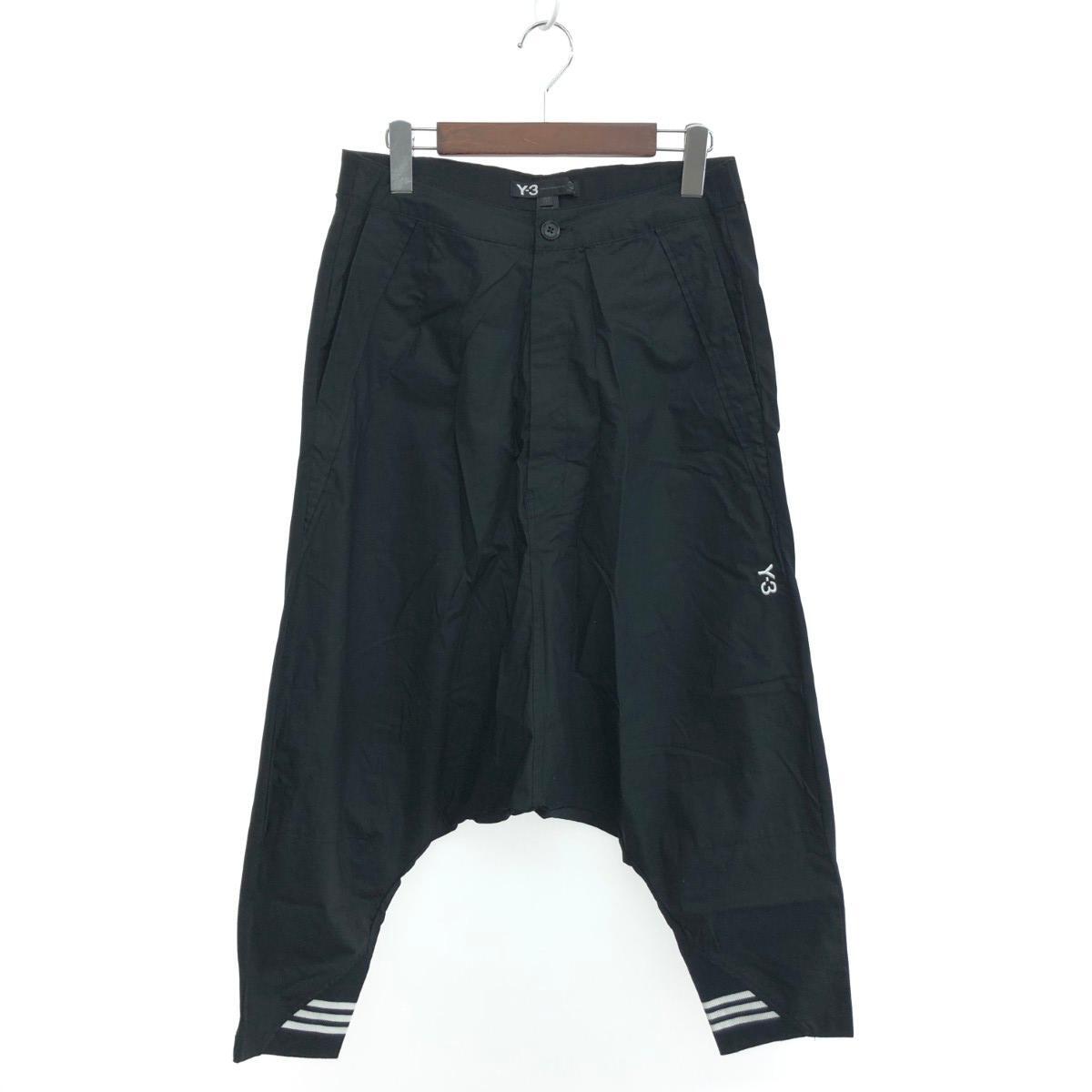 ◆Y-3 ワイスリー サルエルパンツ サイズ:XXS ブラック レディース拍卖